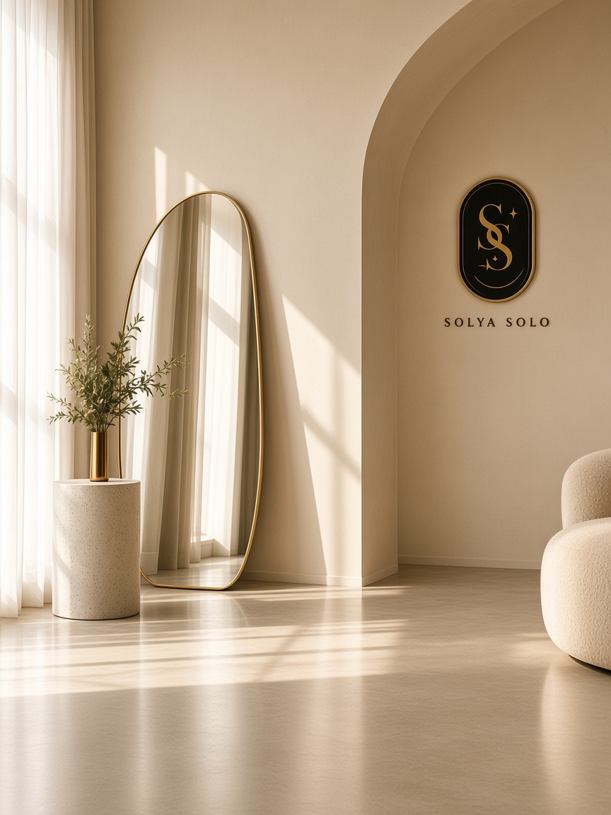 Інтерʼєр студії SOLYA SOLO